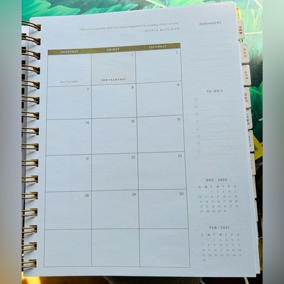 🍁3/$10 NEW 2021 Idlewild Co. Big Island Wire-bound Planner - Picture 11 of 17